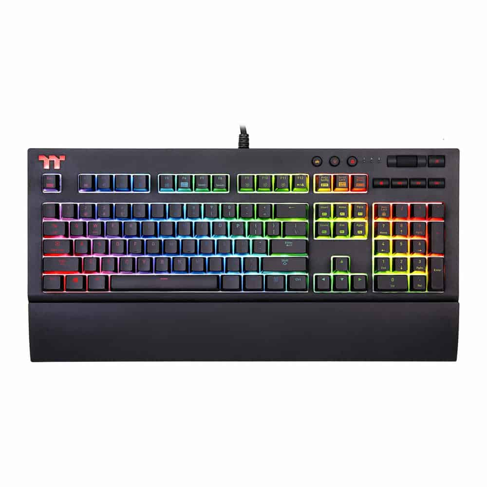 Thermaltake Premium X1 RGB Cherry MX Blue Mechanical Gaming Keyboard